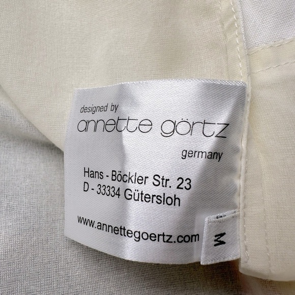 Annette‎ Gortz Women's Lagenlook Long Line Snap Front Jacket Size Medium EUC! - Picture 5 of 6